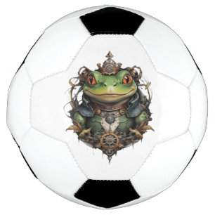 Balón De Fútbol Froggie Frog Steampunk,
