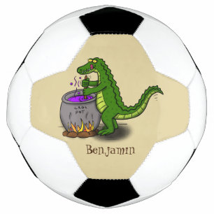 Balón De Fútbol Fundido personalizado de cocina de caimanes verdes