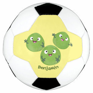 Balón De Fútbol Funny Brussels brota personalizado de verduras