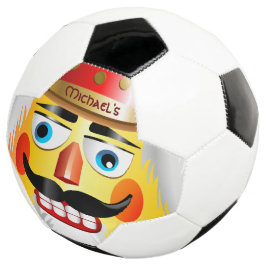 Balón De Fútbol Funny Soldado De Juguetes Nutcracker Con Mustache 