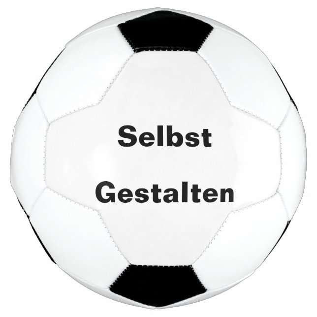 Balón De Fútbol Fußball Selbst Online Gestalten - Vorlage (Anverso)