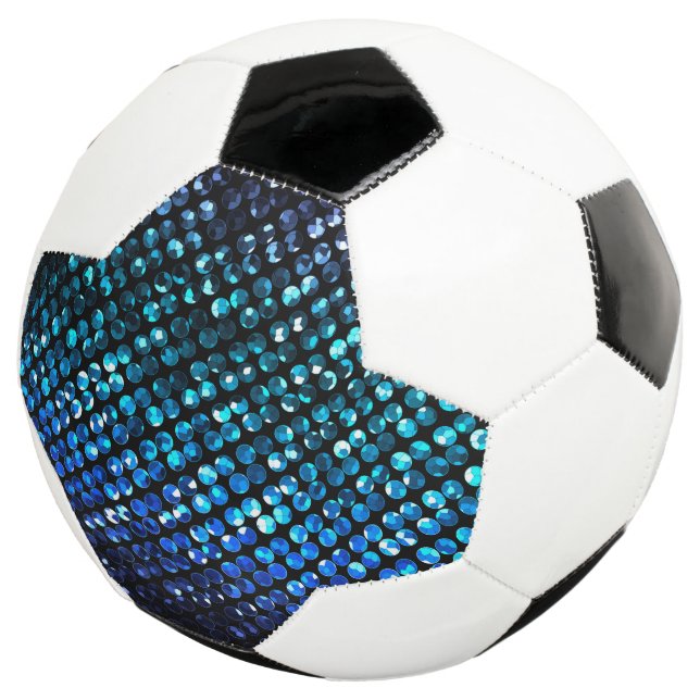 Balón De Fútbol Fútbol Ball Crystal Bling Strass (Tres cuartos)