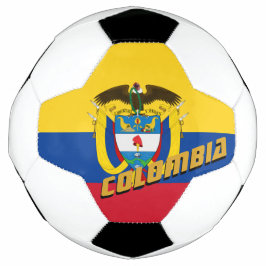 Balón De Fútbol Fútbol Colombia y Bandera Colombiana / Deporte