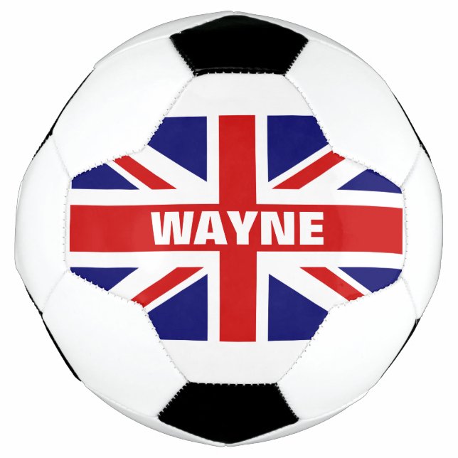 Balón De Fútbol Fútbol de la Unión Británica Personalizada (Anverso)