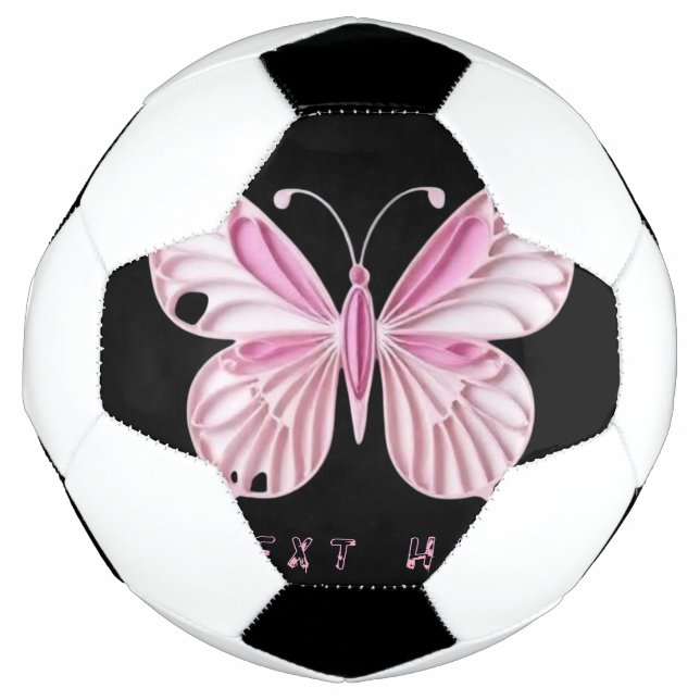 Balón De Fútbol Fútbol de mariposa (Anverso)