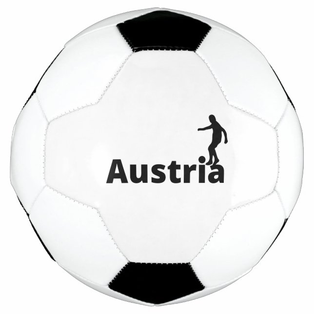 Balón De Fútbol Fútbol en Austria (Anverso)