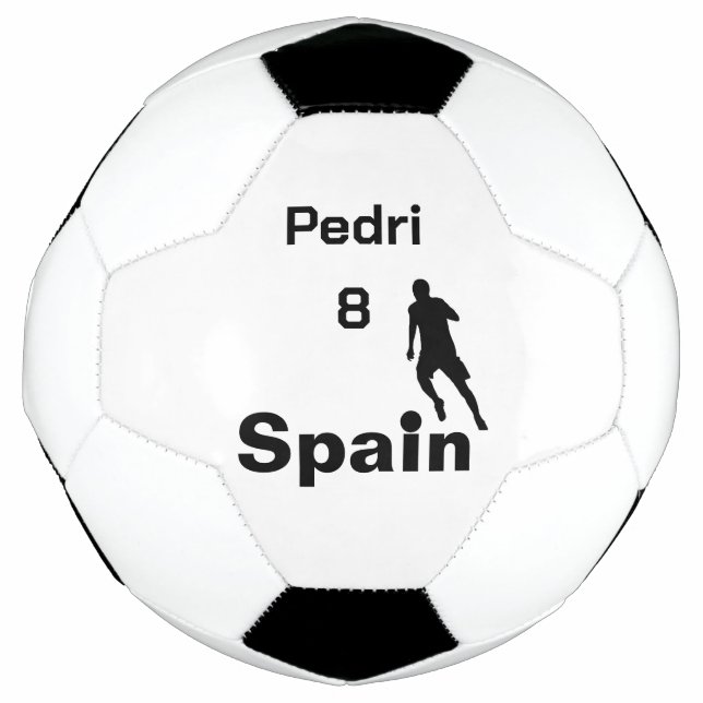 Balón De Fútbol Fútbol en España, personalizable (Anverso)