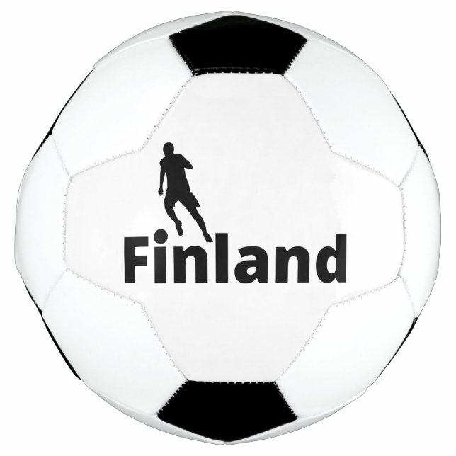 Balón De Fútbol Fútbol en Finlandia (Anverso)