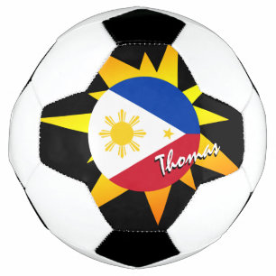 Balón De Fútbol Fútbol filipino y bandera filipina / BANG
