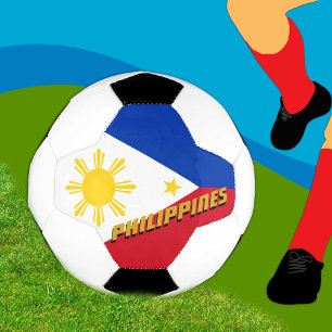 Balón De Fútbol Fútbol filipino y bandera filipina / deporte