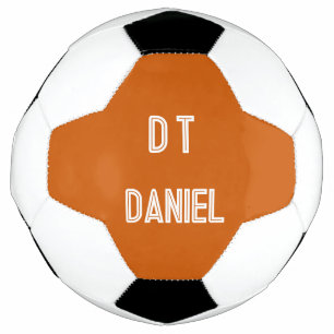 Balón De Fútbol Fútbol naranja quemado