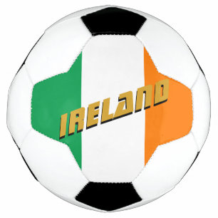 Balón De Fútbol Fútbol Patriótico de Irlanda e bandera irlandesa
