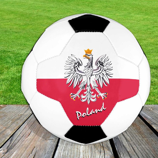 Balón De Fútbol Fútbol y Bandera Polaca / Deporte (Subido por el creador)