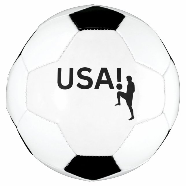 Balón De Fútbol Futbolista de Estados Unidos (Anverso)
