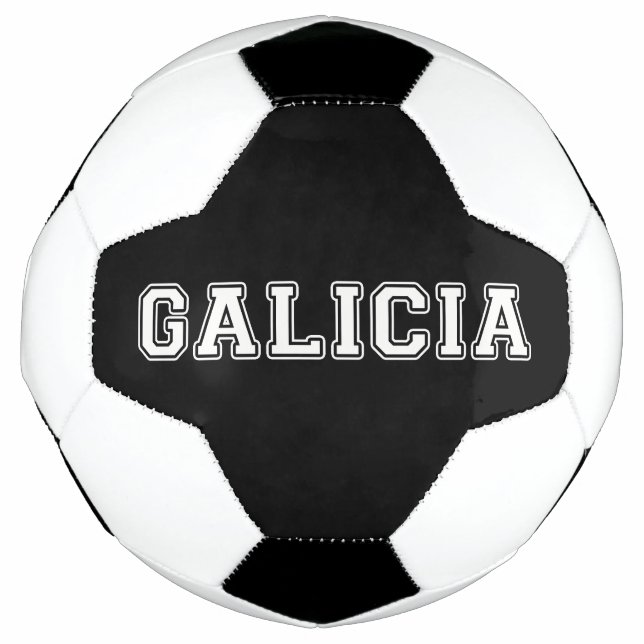 Balón De Fútbol Galicia (Anverso)