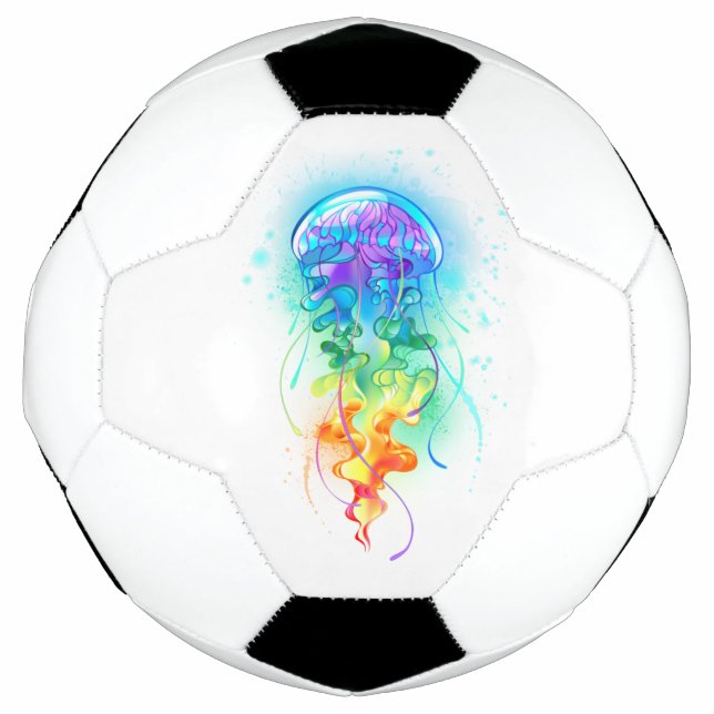 Balón De Fútbol Gallito arcoiris (Anverso)