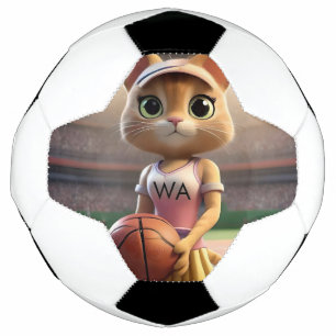 Balón De Fútbol Gato de Netball femenino,