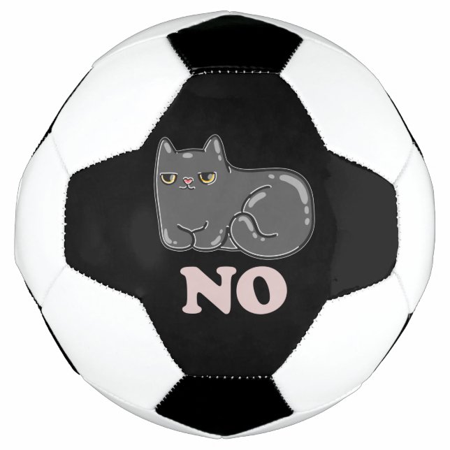 Balón De Fútbol Gato de sarcasmo (Anverso)