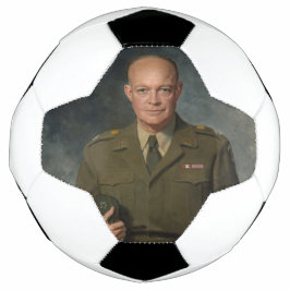 Balón De Fútbol General Dwight Eisenhower Retrato pintado de 5 est