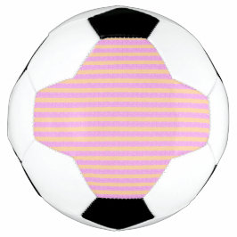 Balón De Fútbol Geométrico Rosa 