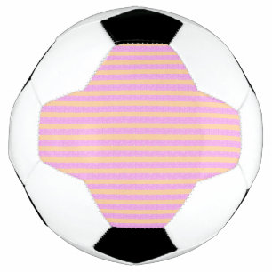 Balón De Fútbol Geométrico Rosa 