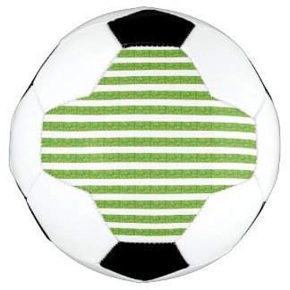 Balón De Fútbol Geométrico Verde