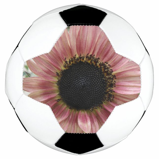 Balón De Fútbol Girasol rosa pálido (Anverso)