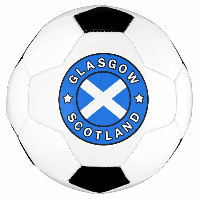 Balón De Fútbol Glasgow Scotland (Anverso)