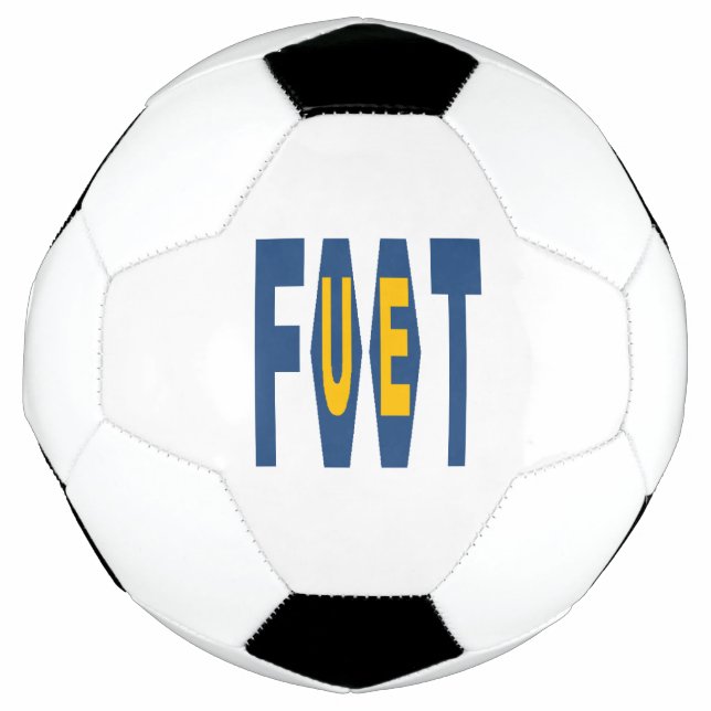 Balón De Fútbol Globo de pie PIE EUROPA (Anverso)