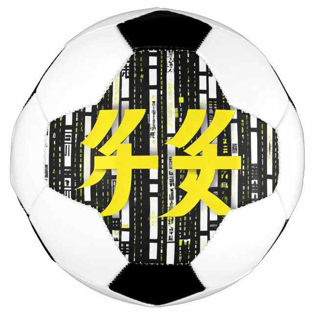 Balón De Fútbol Glossy Pink Donut with Dark Sprinkles (Anverso)