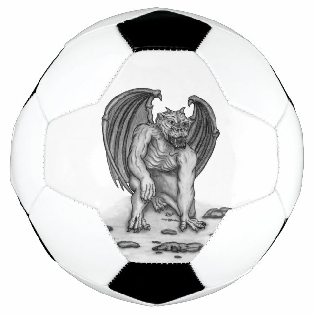 Balón De Fútbol Golem Gargoyle (Anverso)