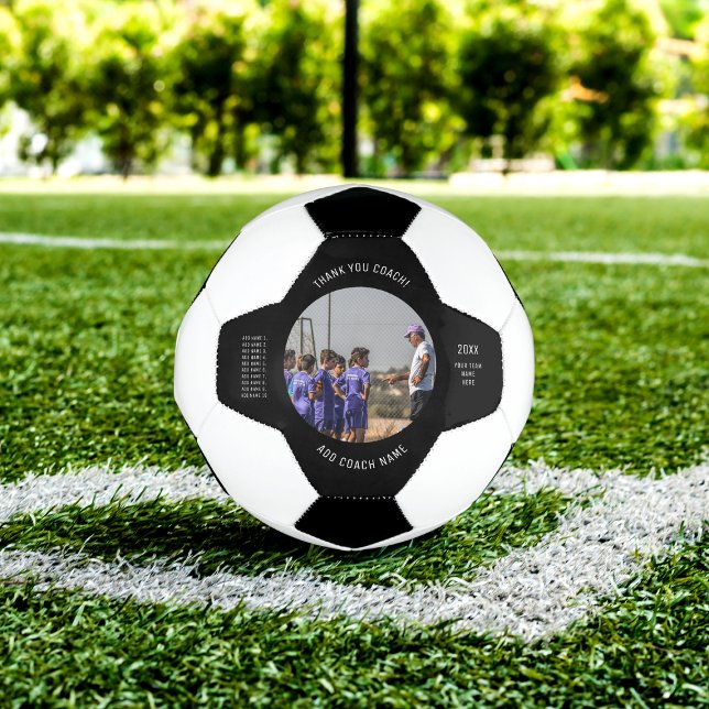 Balón De Fútbol Gracias entrenador de fútbol Personalizado foto y  (Subido por el creador)