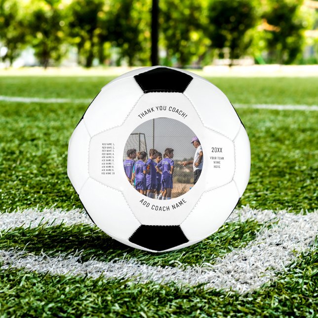Balón De Fútbol Gracias entrenador de fútbol Personalizado foto y  (Subido por el creador)