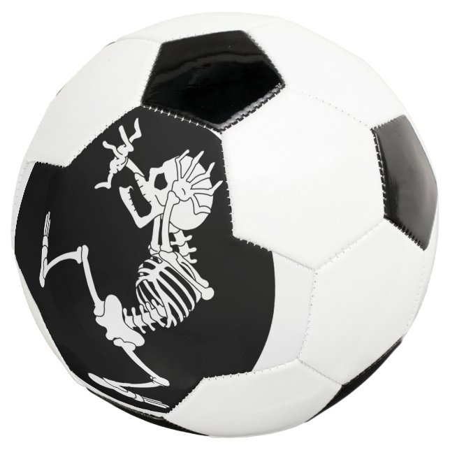 Balón De Fútbol Gracioso Skeleton Soccer Ball (Tres cuartos)