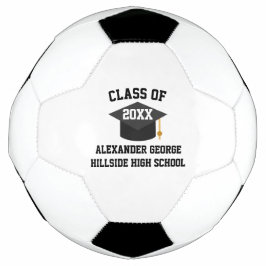 Balón De Fútbol Graduation Graduate Grad Senior Night Class Of
