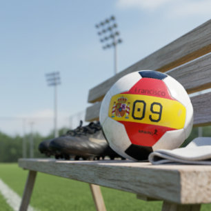 Balón De Fútbol Gráfico personalizado del equipo nacional de fútbo