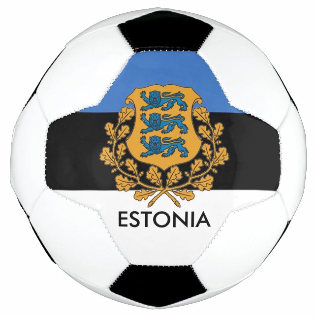 Balón De Fútbol ¡Gran bola de fútbol de Estonia! (Anverso)
