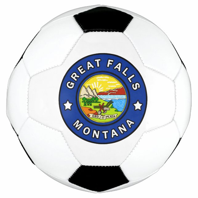 Balón De Fútbol Great Falls Montana (Anverso)
