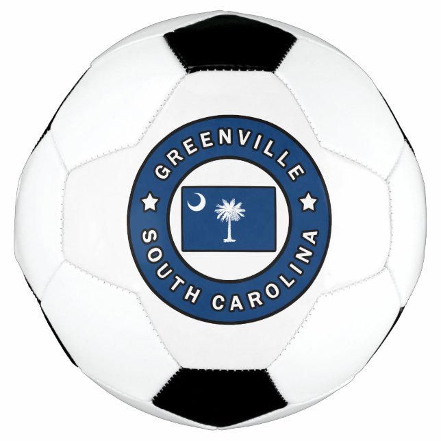 Balón De Fútbol Greenville Carolina del Sur (Anverso)