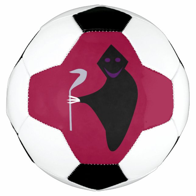 Balón De Fútbol Grim Reaper Halloween Soccer Ball (Anverso)