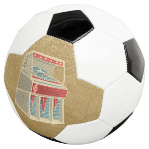 Balón De Fútbol Grunge Jukebox