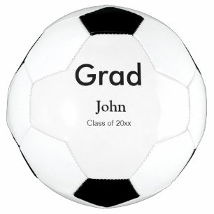 Balón De Fútbol grupo de graduados agregar nombre congrats fecha a
