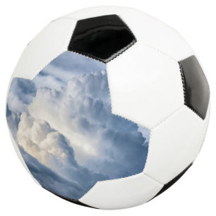 Balón De Fútbol Grupo de nubes cúmulus
