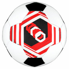 Balón De Fútbol Guay Red Black White 4Darren