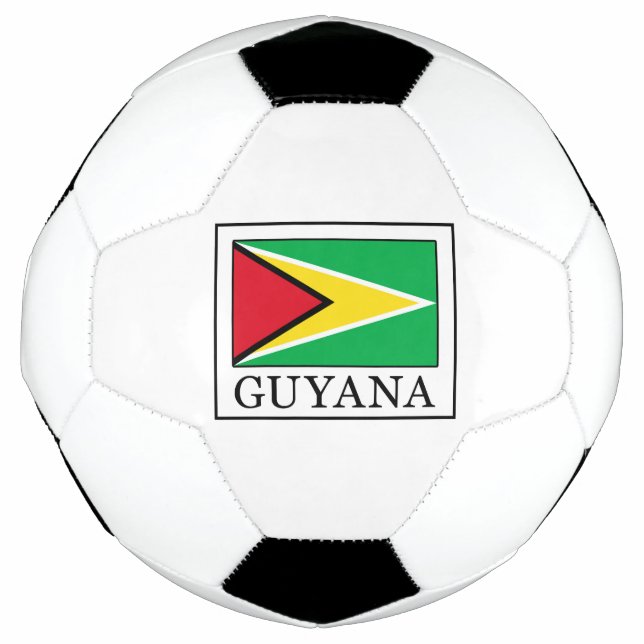 Balón De Fútbol Guyana (Anverso)