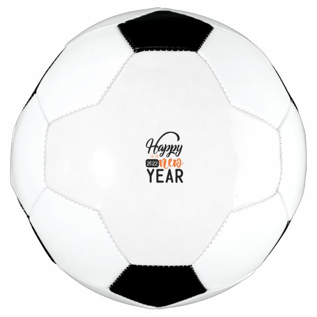 Balón De Fútbol Happy New Year 2022 (Anverso)