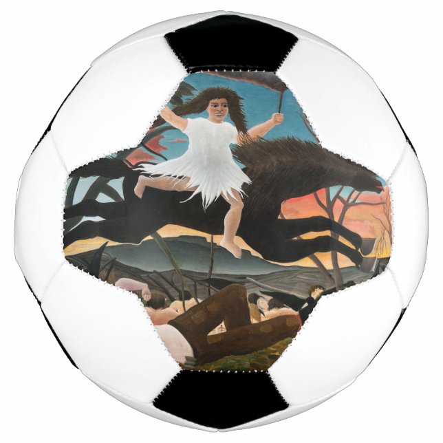 Balón De Fútbol Henri Rousseau - La guerra (Anverso)