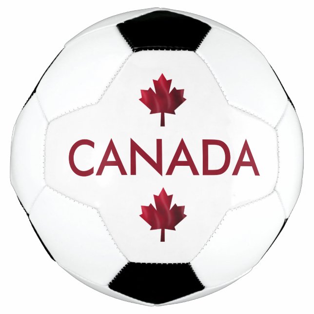 Balón De Fútbol Hojas de arce de Canadá (Anverso)