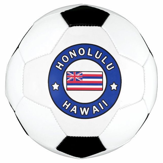 Balón De Fútbol Honolulu Hawaii (Anverso)