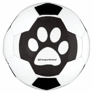 Balón De Fútbol Huella de animal